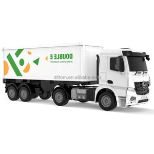 Çift E E661-003 1/20 Arocs uzaktan kumanda konteyner kamyon 2.4G ulaşım römorku kamyon kargo taşıyıcı LED ışıkları ve sesler ile - Product Image 3