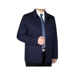 <span class=keywords><strong>Manteau</strong></span> d'hiver pour hommes High Street Long épais imperméable en coton <span class=keywords><strong>avec</strong></span> revers et logo en <span class=keywords><strong>fourrure</strong></span> de lapin sur le devant - Product Image 5