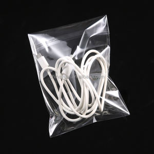 15*15+3 0.03mm Tek Kullanımlık Şeffaf Kendinden Yapışkanlı Baskılı Yüzeyli Hediye Paketleme Opp Poşetleri - Product Image 3