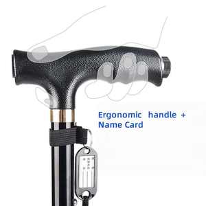 Altura ajustável Luxo liga de alumínio dobrável bengala retrátil opção mais barata para mulheres homens para Handstand idosos - Product Image 2