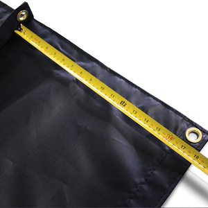 Lona de madera de lona de PVC negra personalizada para carga de camiones de superficie plana patrón tejido recubierto estilo liso para niñas - Product Image 6