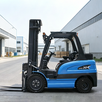 Chariot élévateur électrique 2 tonnes pour l'industrie alimentaire, pharmaceutique, entrepôt à chaîne du froid, options d'accessoires en acier inoxydable, CE ISO