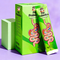Probióticos en Polvo Más Vendidos de Fábrica para Perros - Apoyo Inmunológico, Salud Intestinal, Digestión, Absorción de Nutrientes, Salud de la Piel