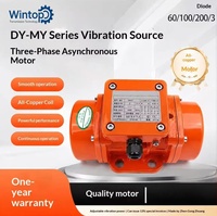 Moteur vibrant triphasé MVE60/200/3 pour trémies d'alimentation et tamis vibrants 220V/380V 0.25kW