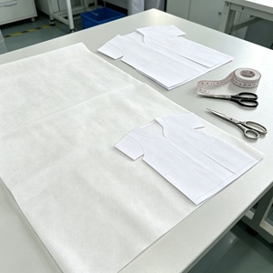 Directement de l'usine, tissu non tissé SMS, spunmelt, spunbond, meltblown en rouleau pour vêtements résistants aux taches - Product Image 3