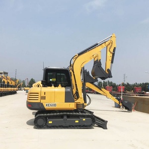 Mini-excavatrice originale de 6 tonnes très vendue pour la construction routière municipale - Product Image 1