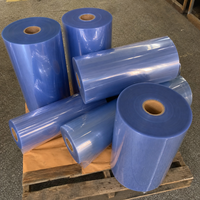 Film en PVC transparent personnalisé, film souple en rouleau, film PVC transparent flexible en rouleau pour l'emballage, emballage de palettes