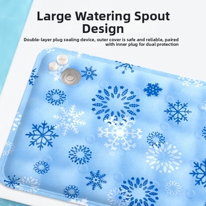 Tapis rafraîchissant pour chien en PVC, directement de l'usine |   Matelas de couchage d'été moderne de luxe à injection d'eau, motif dessin animé - Product Image 3