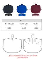 Housse de protection imperméable et coupe-vent de haute qualité pour scooter, en polyester PVC 210D, taille unique pour adulte, pour fauteuil roulant électrique