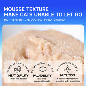 Cubetti di Pollo Bollito Biologico per Gattini e Cuccioli di Piccola Taglia, Alimento Umido ad Alto Contenuto Proteico e Basso Contenuto di Grassi per la Salute delle Articolazioni - Product Image 4