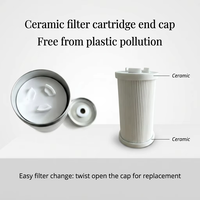 Filtre de douche en alliage de titane et d'aluminium pour soins de la peau, élimine le chlore et le plomb, réduit les éruptions d'acné, zéro plastique, écologique, pour la maison