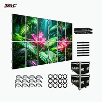 Kabinet Ringan LED Video Wall HD Full Color 500x1000 untuk Konser, Festival Musik, Pertandingan Olahraga, Pernikahan, Expo & Seminar