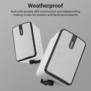 Enceintes Bluetooth d'extérieur améliorées <span class=keywords><strong>Inwa</strong></span>, étanches IPX5, enceintes murales, basses puissantes, synchronisation sans fil jusqu'à 100 enceintes - Product Image 4