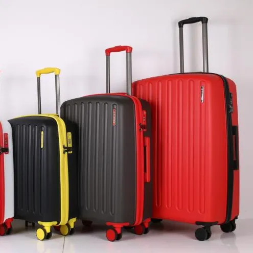 פוליקרבונט pc עיצוב בולטים צבעוני ילדים חמוד נסיעות בנות קליפה קשה עגלת מזוודות