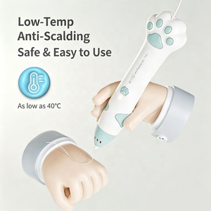 Stylo d'impression 3D EPT résistant aux basses températures avec design de patte de <span class=keywords><strong>chat</strong></span> mignon, filament PCL, autonomie de 45 minutes pour les projets artistiques et créatifs des enfants - Product Image 6
