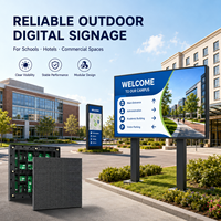 Module d'écran LED couleur plein format P3 P4 250x250mm pour extérieur, vente en gros, panneau d'affichage étanche à assembler pour signalisation numérique commerciale