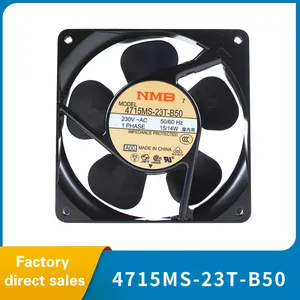 NMB Fan 4715MS-23T-B50 120mm 230v 15/14W Small Ups Power Supply Cooling Fan Customized 12038 Ac Axial Fans 120*120*38mm