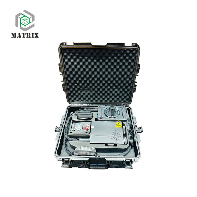 Portable 500W 1000W Fiber Laser Obstacle Remover Tree Removal Cleaning Machine Wood Aluminum Glass Plastic Rubber PVC