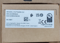 Módulo de Temperatura de Precisión de 16 Bits DVP04TC-S, Módulo de Adquisición de Señal de Termopar Delta PLC