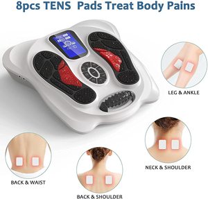 Fabricants en gros de stimulateurs musculaires électriques de haute qualité pour les jambes, EMS, machine de massage des pieds à impulsions électriques et vibrations - Product Image 2
