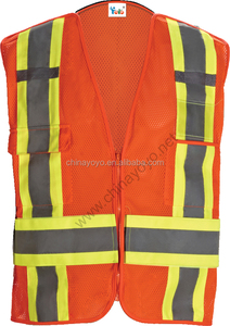 Chaleco de Seguridad Multibolsillos de Alta Visibilidad con Bolsillos para Herramientas - Product Image 4