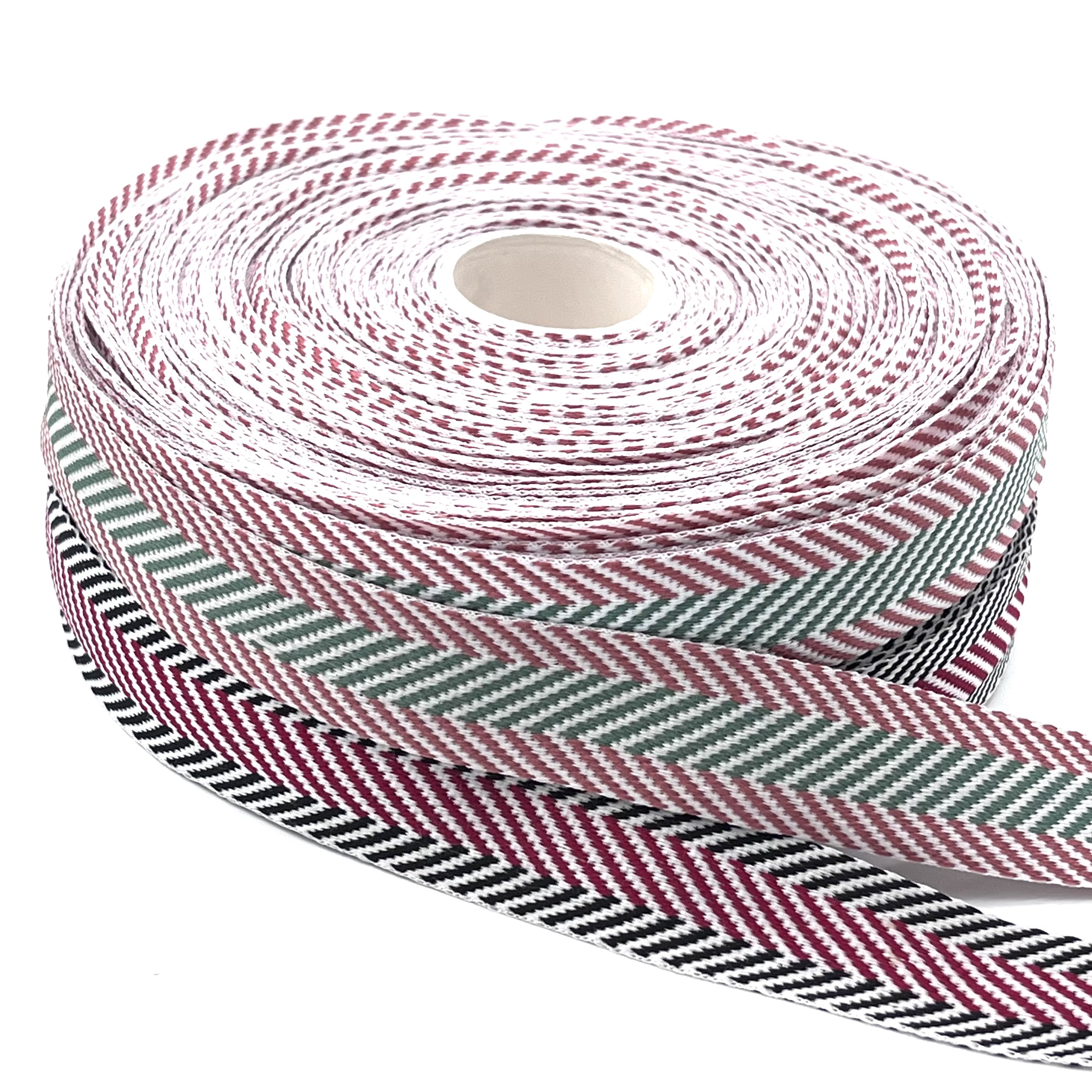 Sofine Fashion High Tenacity Herringbone Customizable Colors and Widths Polyester Webbing