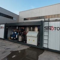 Pabrik Emulsi Produksi Bitumen 8-10tph Peralatan Pompa Aspal Efisiensi Tinggi Terkontrol PLC