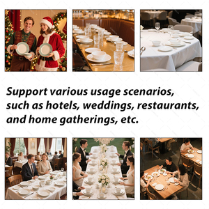 Bohemian Chic handmade khuôn mẫu sứ Bộ đồ ăn thiết lập - Product Image 6