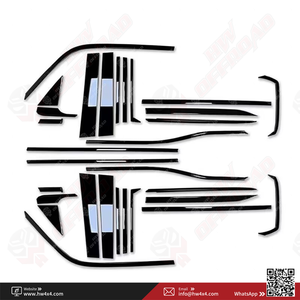 Trang trí cửa sổ sọc cho TOYOTA LAND CRUISER 250 <span class=keywords><strong>Prado</strong></span> lc250 2024 cửa sổ đúc cột cột Bìa <span class=keywords><strong>TRIM</strong></span> - Product Image 4