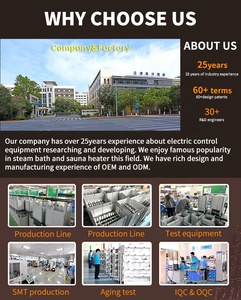 Stepon OEM ODM âm nhạc thông minh chất lượng cao 3.5kW phòng tắm hơi Bếp nhà máy Tempered Glass Bảng điều khiển phòng tắm hơi nóng cho phòng tắm hơi - Product Image 3