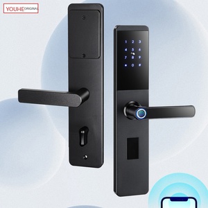 Serrure de porte intelligente pour appartement en location avec partage de clé électronique et de code d'accès à durée limitée - Product Image 2