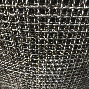 6 lưới thép không gỉ khai thác <span class=keywords><strong>crimped</strong></span> dây lọc dệt sàng lưới mỏ rung màn hình - Product Image 5