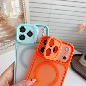 เคสโทรศัพท์แบบมีแม่เหล็กยึดติดพร้อมขาตั้งกล้องสำหรับ iPhone 17 16 15 Pro Max  ฝาหลังแบบด้านโปร่งใส - Product Image 6