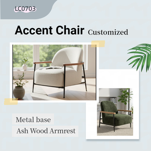 Sillón de Diseño Europeo Moderno para Dormitorio, Sala de Estar, Ocio, Estilo Francés, de Madera, Verde, con Brazos de Terciopelo - Product Image 6