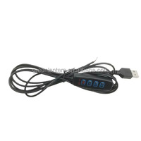Câble de commutation 5V 12V USB à quatre touches pour gradation de la lumière d'appoint LED