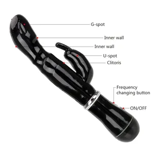 Vibromasseurs puissants pour femmes, stimulateur de clitoris et de vagin, masseur de point G à double tête, jouets sexuels pour femmes, masturbateur féminin, <span class=keywords><strong>boutique</strong></span> de <span class=keywords><strong>sexe</strong></span> - Product Image 3