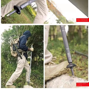 Leo núi cực 5-phần 6-phần 7-phần đóng mở đi bộ đường dài cực hợp kim nhôm Gậy Kính thiên văn siêu nhẹ cho đi bộ đường dài - Product Image 5