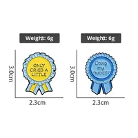 Badge Médaille Géométrique en Alliage GF Électroplaqué, Épingles Amusantes en Émail, Bijoux en Métal pour Col, Revers, Vêtements, Chapeaux et Accessoires Artistiques