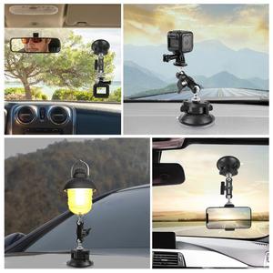 Vente en gros PULUZ 1/4 "bras magique voiture <span class=keywords><strong>support</strong></span> de <span class=keywords><strong>ventouse</strong></span> pour <span class=keywords><strong>GoPro</strong></span> pour Insta360 pour DJI caméras d'action tableau de bord <span class=keywords><strong>support</strong></span> de pare-brise - Product Image 5