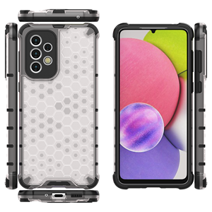 Cover ibrida in silicone rigido con bumper per Samsung <span class=keywords><strong>Galaxy</strong></span> <span class=keywords><strong>A33</strong></span> 5G - Product Image 5