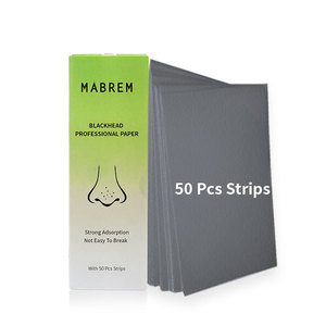Cerotto per la rimozione dei punti neri per la pulizia profonda cerotto per il naso forte adsorbimento non facilmente rotto strisce per la rimozione dei punti neri 50 pezzi - Product Image 2