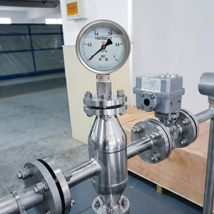 Edelstahlgehäuse-Manometer mit Glyzerinfüllung Stoßfest für Hydrauliksysteme Öl- und Gasdruckmessgeräte - Product Image 4