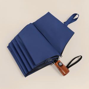 Parapluie de voyage pliant entièrement automatique, anti-UV, coupe-vent, style professionnel, personnalisé en usine, vente en gros - Product Image 2