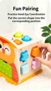 Dễ Thương Owl Hộp Thông Minh Trẻ Em Giáo Dục Đồ Chơi Cho Trẻ Mới Biết Đi Tư Duy Logic Và Giải Quyết Vấn Đề Kỹ Năng - Product Image 4