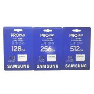 การ์ดหน่วยความจำ Samsung Pro Plus ของแท้ ความจุ 128GB 256GB 512GB แบบ TF Flash Card ความเร็วสูงสุด 160m/s U3 4K สำหรับโทรศัพท์ - Product Image 2