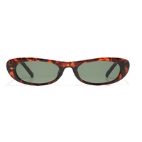 Nouvelles lunettes de soleil unisexes, monture rectangulaire petite en écaille de tortue, style Y2K futuriste, marron, blanc, noir, UV400, pour hommes et femmes, en PC