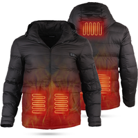 Vêtements chauffants intelligents à charge USB pour femmes, veste chauffante décontractée d'hiver pour la course à pied