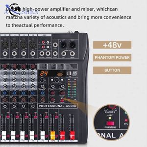 Mezclador de Audio Profesional de 16 Canales, Mezclador USB 24 DSP, Mezclador para Fiestas, Actuaciones en Escenario, KTV, DJ - Product Image 6
