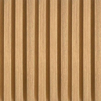 Panneaux muraux intérieurs en bois massif - Design moderne classique minimaliste, insonorisés, design graphique 3D pour l'hôtellerie et le commerce
