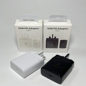 45W Type-C PD Charging Charger EU UK US Plug Complete <b>Cable</b> Set for Samsung Charger <b>Cable</b> for Samsung S22 S23 S24 S25 S26 Series - Product Image 1